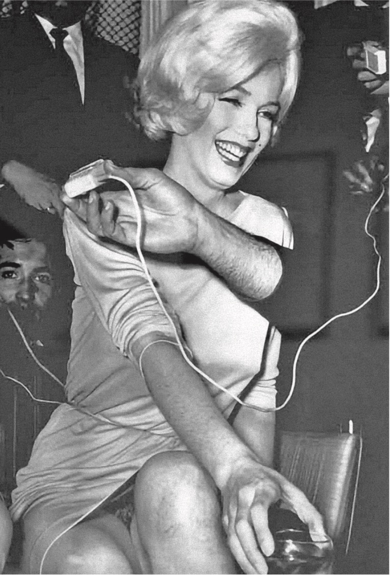 Muestran la Marilyn que hizo de Caballero una celebridad
