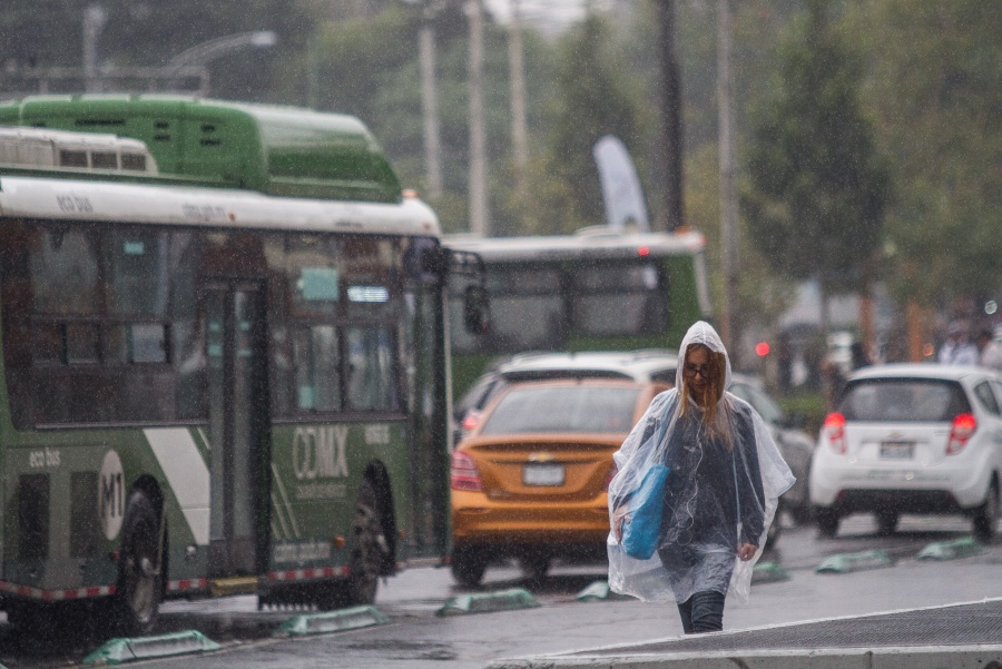 Se prevén lluvias en la CDMX