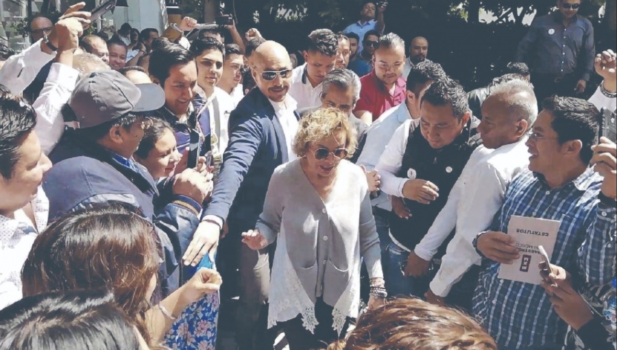 Elba se destapa para dirigencia de SNTE
