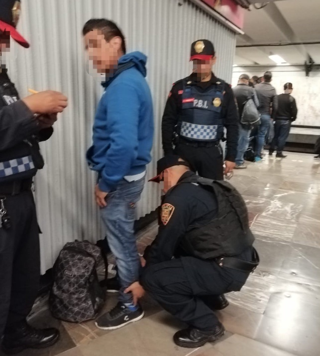 SSC detiene a acosador sexual en el Metro Balderas