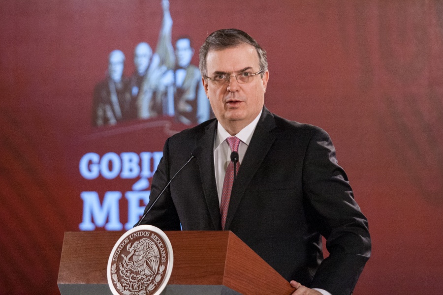 Desmiente Cancillería supuesta renuncia de Ebrard