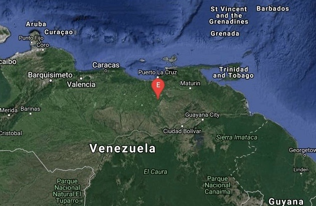 Sismo de 5.8 grados sacude Venezuela