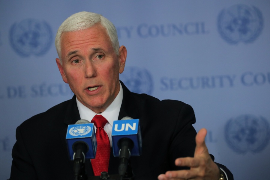 Pence pide reconocimiento de Guaidó ante Consejo de Seguridad de la ONU