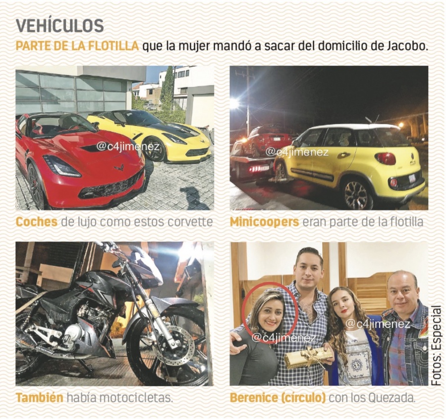 Viuda negra se apodera de colección de autos