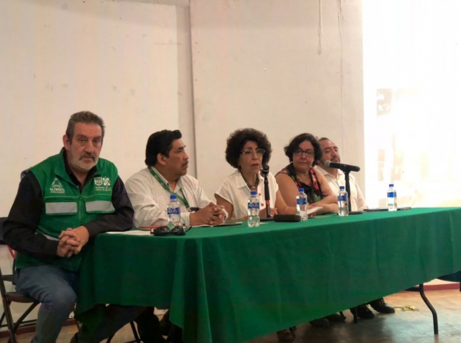 Tlalpan promueve la protección de áreas naturales por incendios