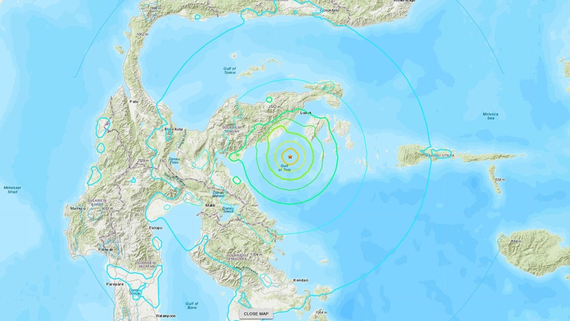 Sismo de 6.8 en Indonesia activa alerta de tsunami