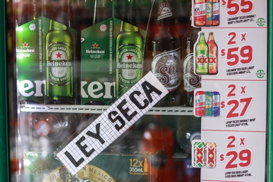 Anuncian ley seca en la GAM