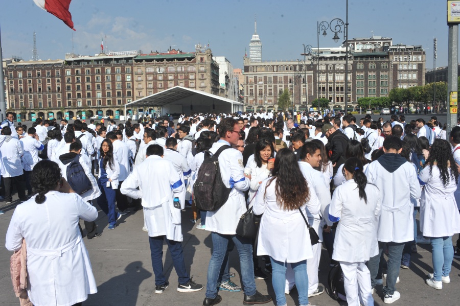 Suspenden paro médicos residentes del Hospital General