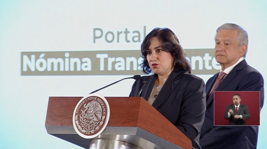 Transparenta SFP nómina del gobierno federal