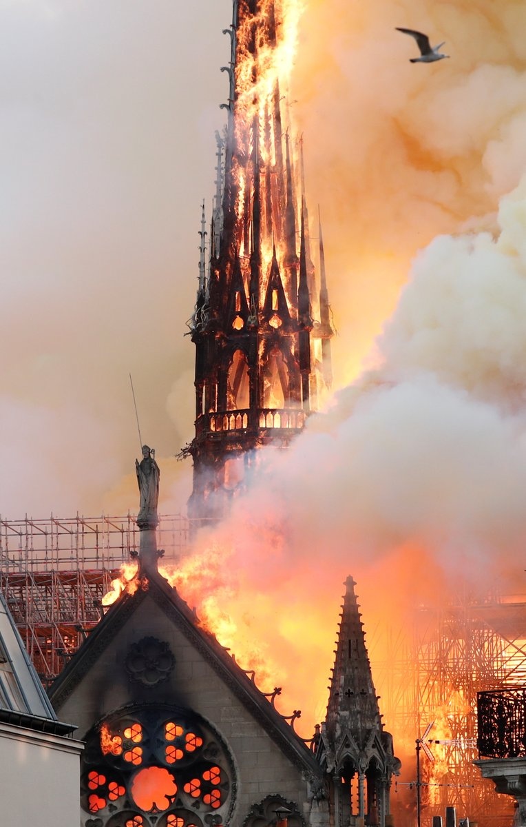 El papa Francisco hizo un llamado para restaurar la catedral de Notre Dame