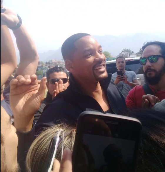 Will Smith llega a Yautepec y desata la locura