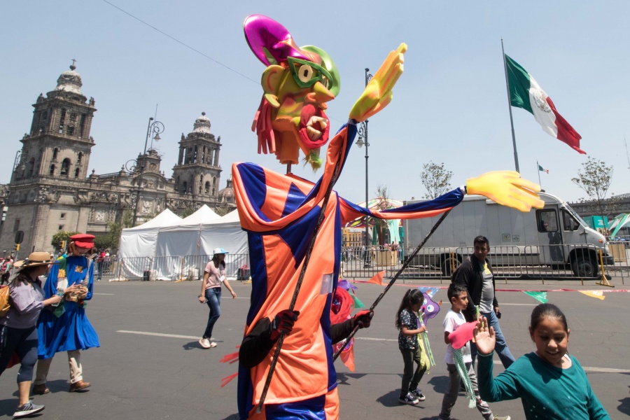 Cierran parcialmente el Zócalo por Semana Santa