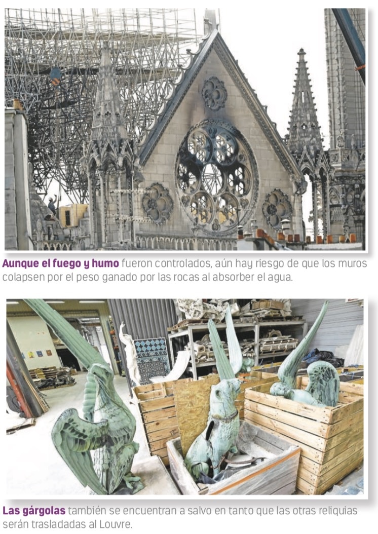 Destino de Notre Dame, en manos de expertos mundiales