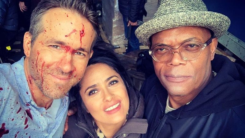 Ryan Reynolds comparte foto del rodaje de The Hitmans Bodyguard