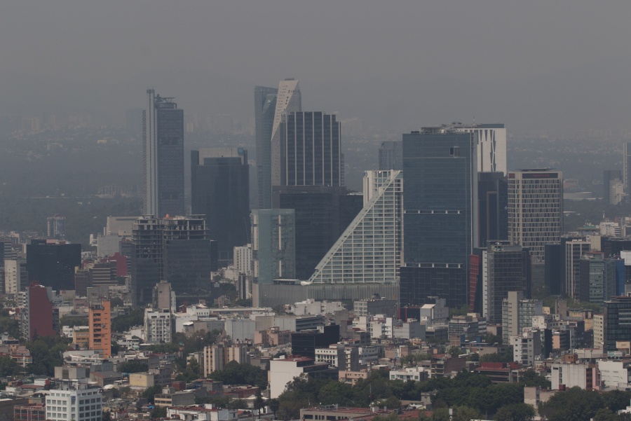 Continúa mala calidad del aire en el Valle de México