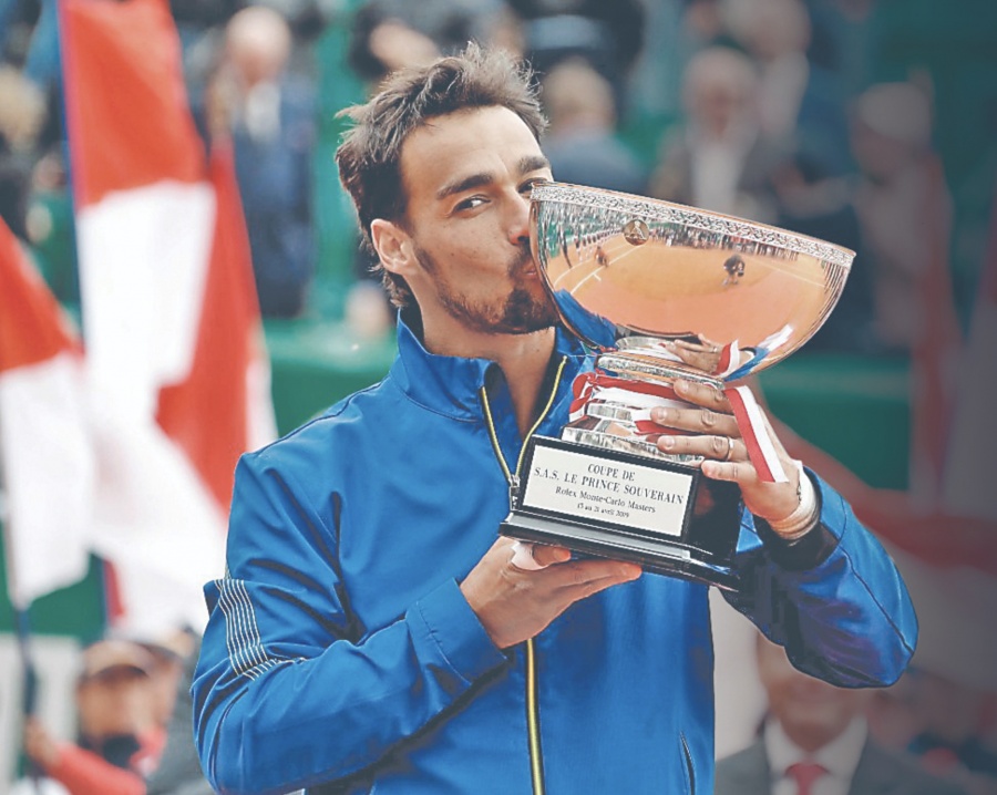 Fognini conquista el Masters De Montecarlo