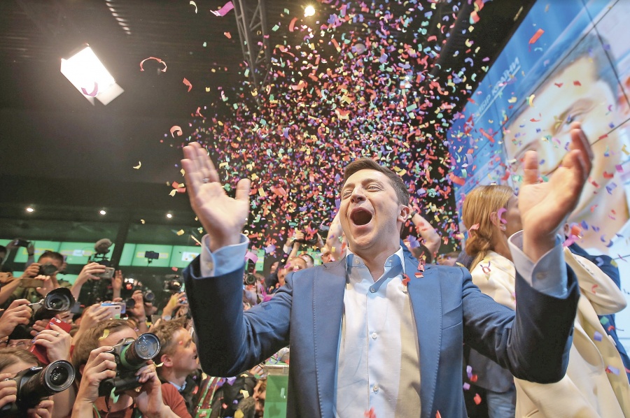 Comediante es ahora presidente de Ucrania