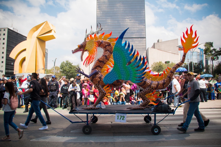 Vuelve el desfile de alebrijes a la Alameda Central