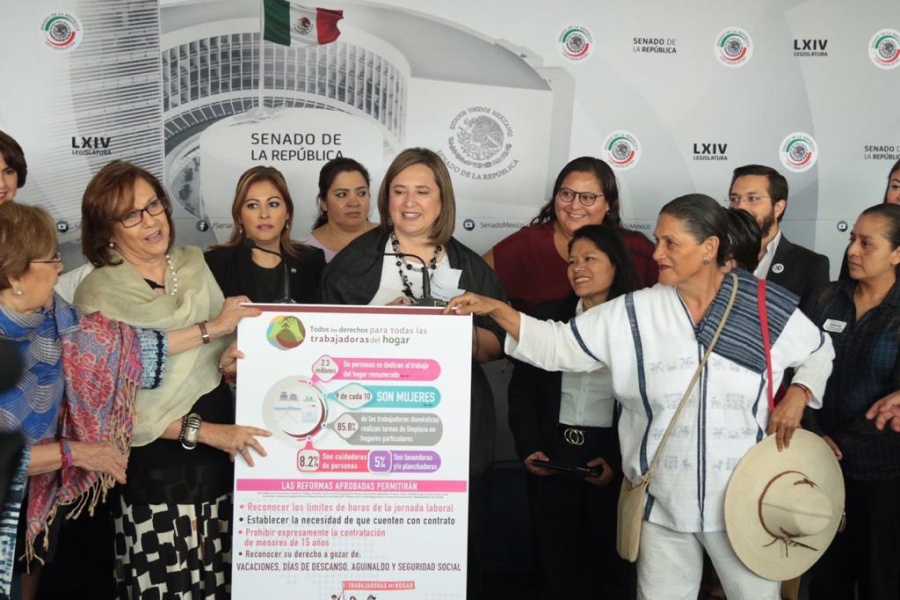 Alista el Senado aprobación de iniciativa para trabajadoras domésticas