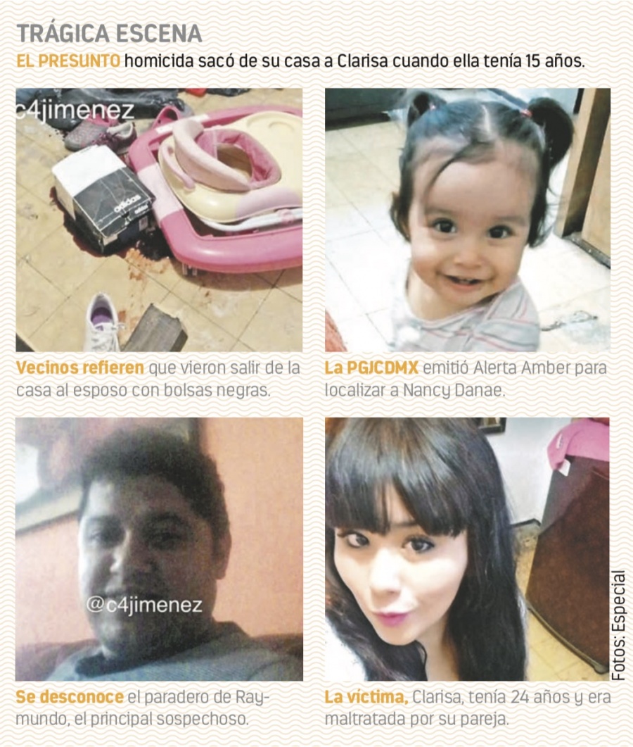 Asesina a su pareja y secuestra a su hija