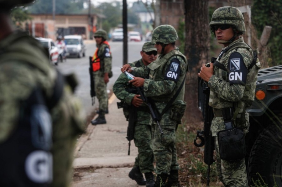 Guardia Nacional llega a Minatitlán