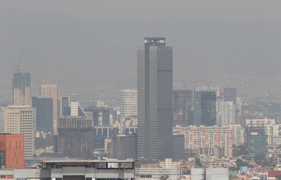 Esta mañana, tiene la CDMX mala calidad del aire