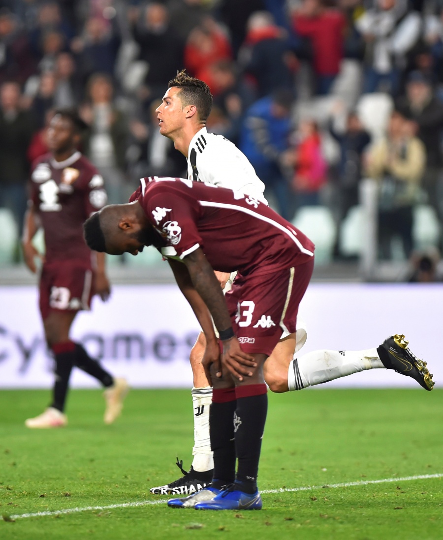 Juventus y Torino, empatan en el derbi de Turín