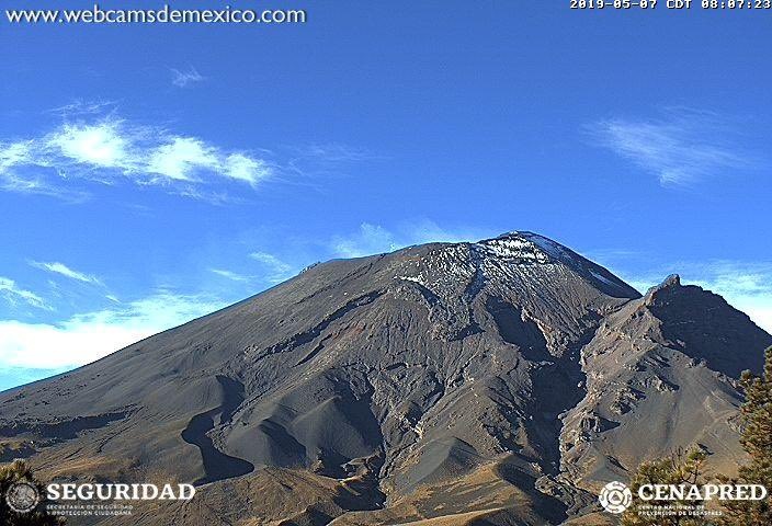 Alerta Volcánica del Popocatépetl regresa a la fase 2