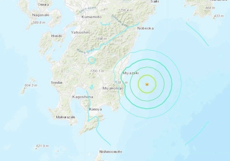 Fuerte sismo sacude costa de Japón