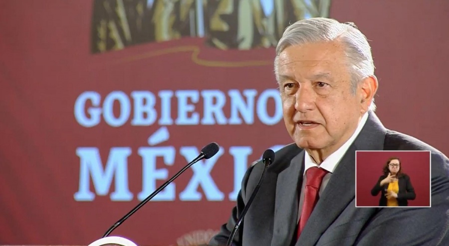 Se reúne López Obrador con su gabinete y delegados en Palacio Nacional