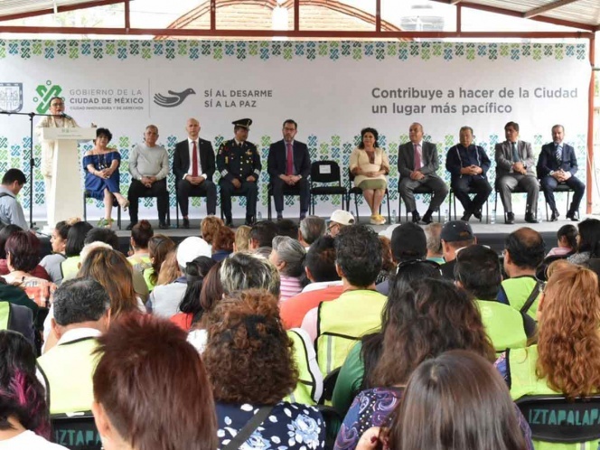 Inicia Gobierno de la CDMX cuarto módulo de canje de armas por dinero
