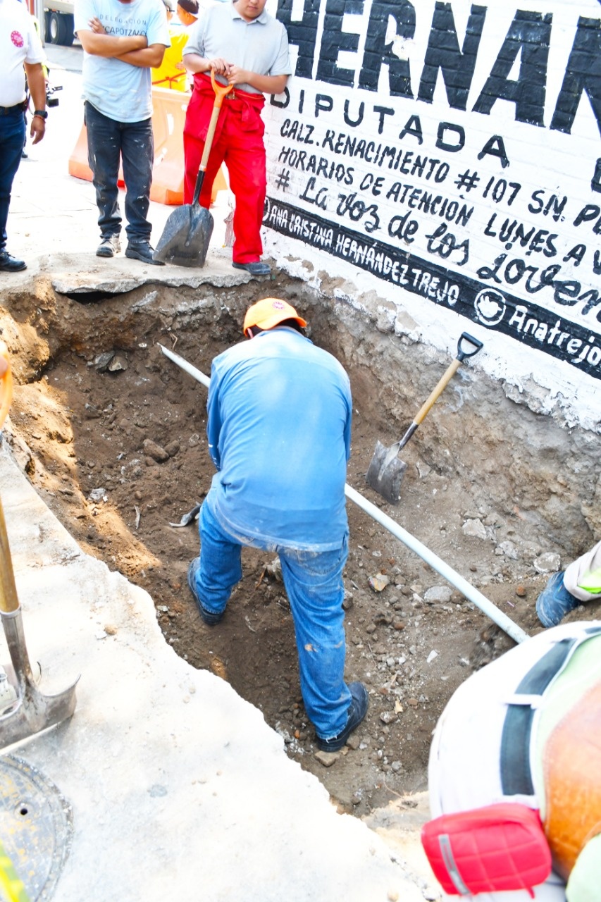 Clausura alcaldía Azcapotzalco túnel de huachicol en el panteón Santa Lucía