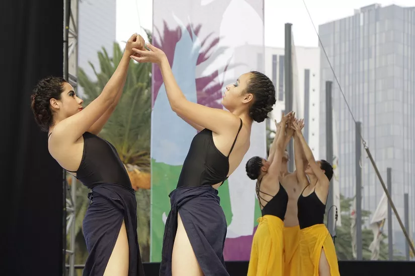 Alumnos del INBAL se lucen en el Festival del Cuerpo en Movimiento