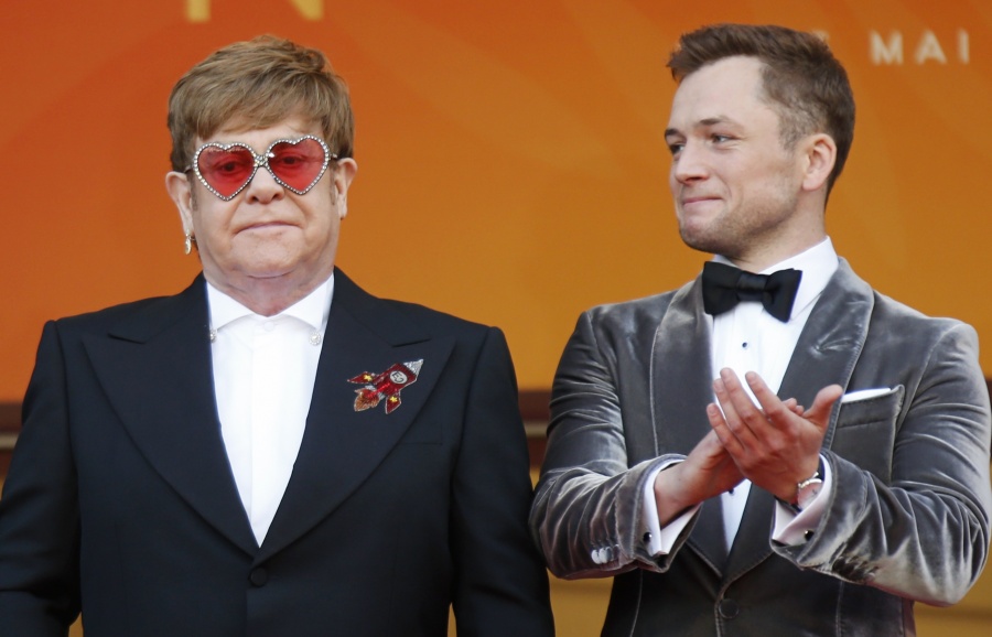 Llega Elton John a Cannes para presentar “Rocketman”