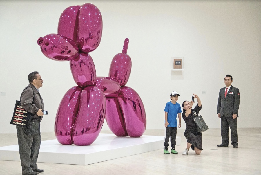 Jeff Koons cuestiona los paradigmas del arte con el