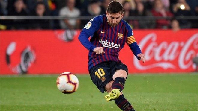 Messi, el máximo goleador de la temporada de la Liga