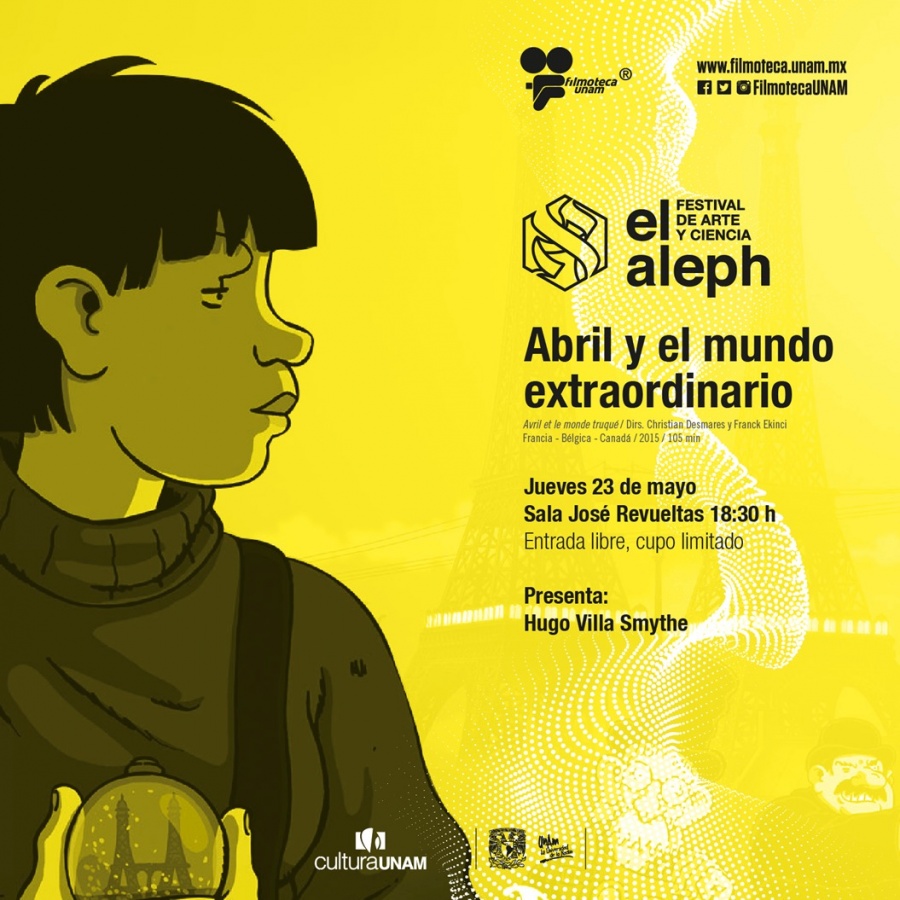 Filmoteca se suma a actividades de ‘El Aleph, Festival de Arte y Ciencia’