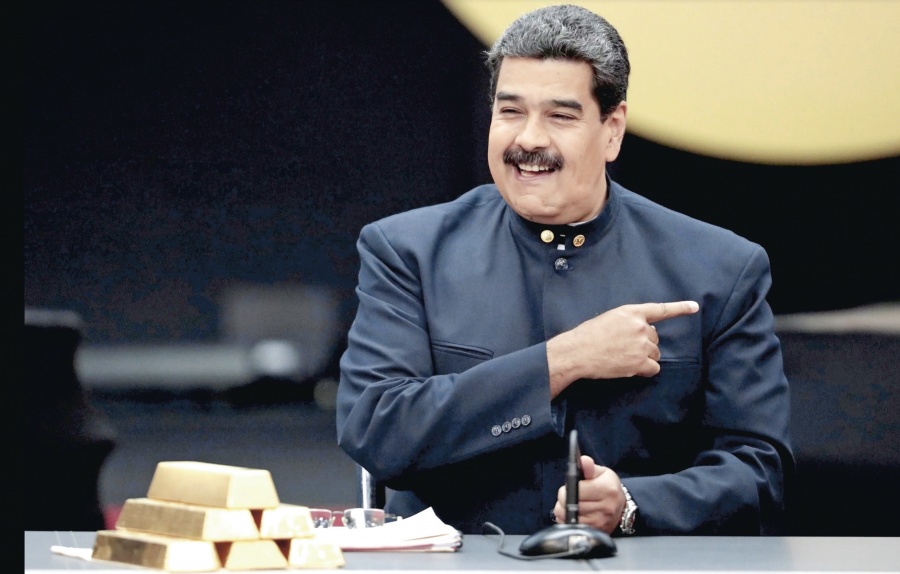 Maduro vende 570 mdd en Oro para oxigenar su dictadura