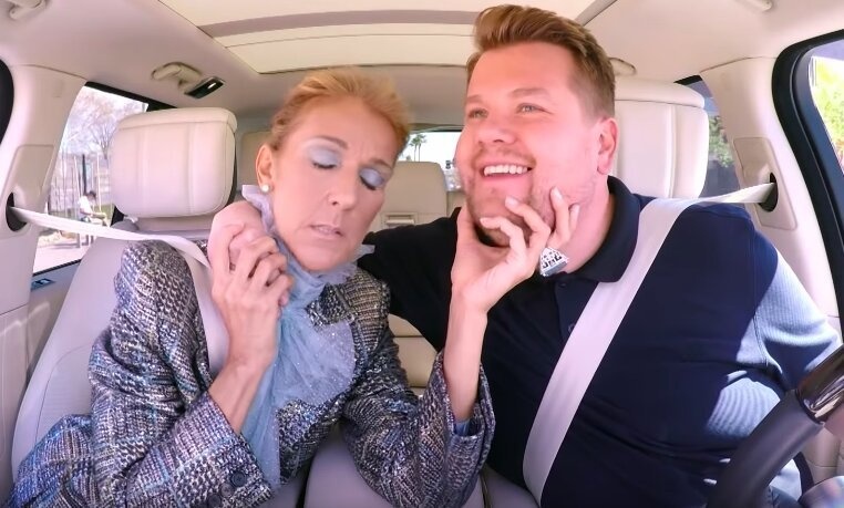 Céline Dion se sube al ‘Carpool Karaoke’