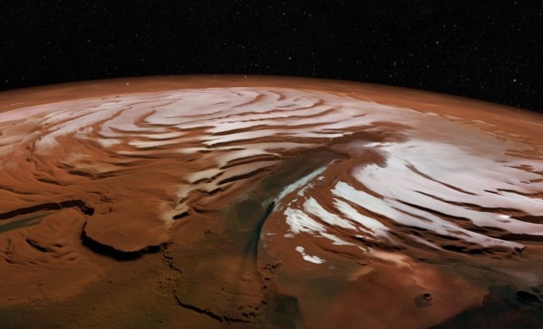 ¿Hielo en Marte? Científicos descubren algo impresionante en el “planeta rojo”
