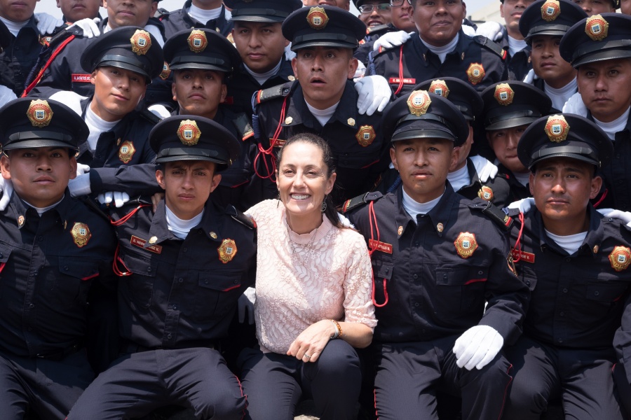 Más de mil policías se suman hoy a la seguridad capitalina