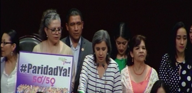 Aprueban por unanimidad reforma constitucional para equidad de género