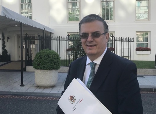 Presenta Ebrard programa para Centroamérica en la Casa Blanca