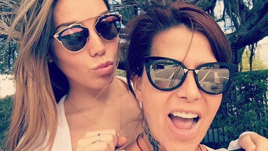 La Guzmán y el ex de su hija se pasean en EU