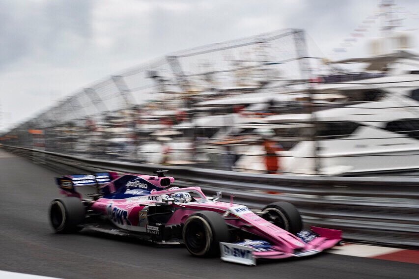 Checo Pérez a punto de la desgracia en GP de Mónaco