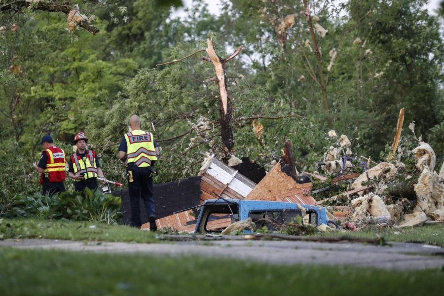 Tornados provocan gran apagón en Indiana y Ohio