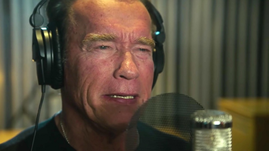 Arnold Schwarzenegger se convierte en rapero