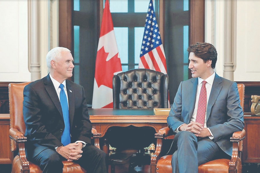 Pence busca impulsar el nuevo acuerdo con Canadá, EU y México