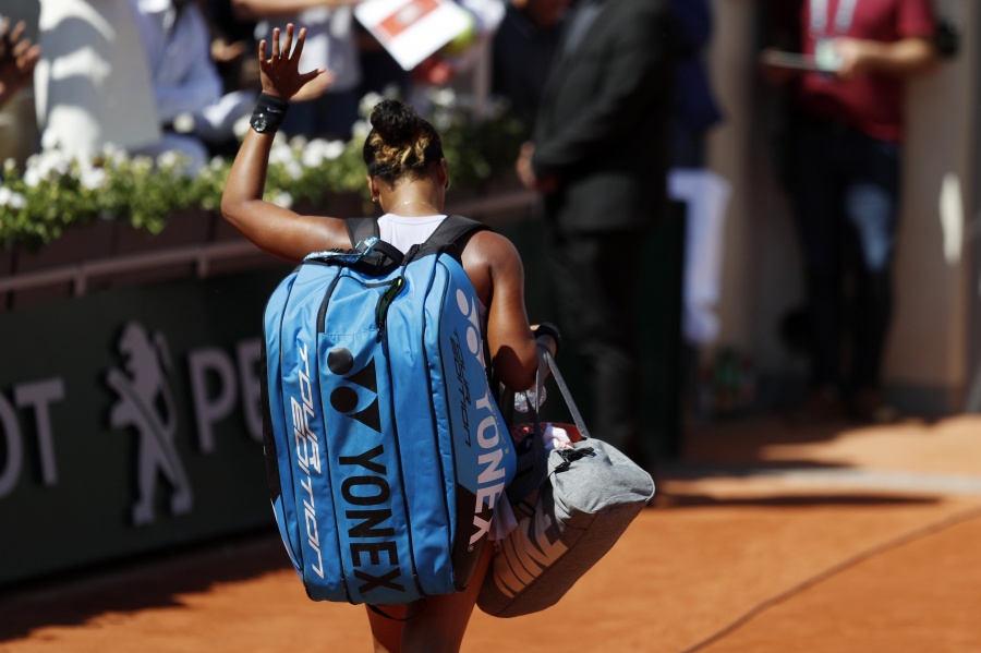 Naomi Osaka, eliminada en tercera ronda del Roland Garros