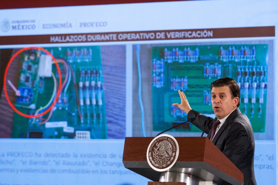 Detecta Profeco software para robo de gasolina